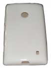 Силиконов гръб ТПУ за Nokia Lumia 520 Бял
