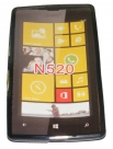 Силиконов гръб ТПУ за Nokia Lumia 520 Черен