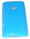 Силиконов гръб ТПУ за Nokia Lumia 520 Син