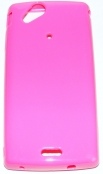 Силиконов гръб ТПУ за Sony Ericsson Xperia Arc X12 Розов
