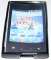 Силиконов гръб ТПУ за LG Optimus L3 E400 Черен