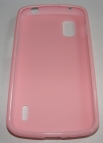Силиконов гръб ТПУ за LG Nexus 4 E960 Розов