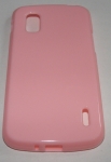 Силиконов гръб ТПУ за LG Nexus 4 E960 Розов