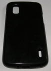 Силиконов гръб ТПУ за LG Nexus 4 E960 Черен