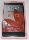 Силиконов гръб ТПУ за LG Optimus G E975 Розов
