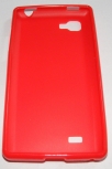 Силиконов гръб ТПУ за LG P880 Optimus 4X HD Червен