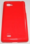 Силиконов гръб ТПУ за LG P880 Optimus 4X HD Червен