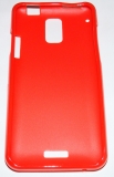 Силиконов гръб ТПУ за HTC J Червен