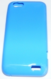 Силиконов гръб ТПУ за HTC One V Син