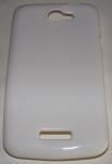 Силиконов гръб ТПУ за HTC One X Бял