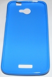 Силиконов гръб ТПУ за HTC One X Син