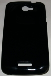 Силиконов гръб ТПУ за HTC One X Черен