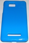 Силиконов гръб ТПУ за HTC One SU Син