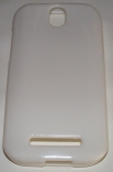 Силиконов гръб ТПУ за HTC One ST Бял