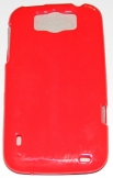 Силиконов гръб ТПУ за HTC Sensation XL G21 Червен