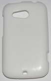 Силиконов гръб ТПУ за HTC Desire C A320e Бял