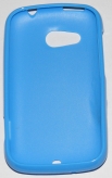 Силиконов гръб ТПУ за HTC Desire C A320e Син