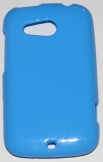 Силиконов гръб ТПУ за HTC Desire C A320e Син