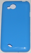 Силиконов гръб ТПУ за HTC Desire VC T328D Син