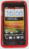 Силиконов гръб ТПУ за HTC Desire VC T328D Червен