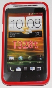 Силиконов гръб ТПУ за HTC Desire VT T328t Червен