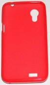 Силиконов гръб ТПУ за HTC Desire VT T328t Червен