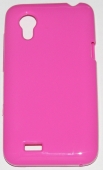Силиконов гръб ТПУ за HTC Desire VT T328t Розов