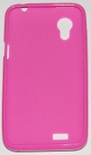 Силиконов гръб ТПУ за HTC Desire VT T328t Розов