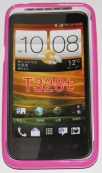 Силиконов гръб ТПУ за HTC Desire VT T328t Розов