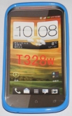 Силиконов гръб ТПУ за HTC Desire V T328w Син