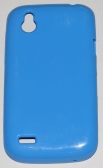 Силиконов гръб ТПУ за HTC Desire V T328w Син