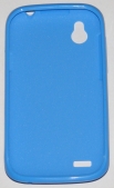 Силиконов гръб ТПУ за HTC Desire V T328w Син