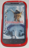 Силиконов гръб ТПУ за HTC Amaze 4G G22 Червен