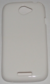 Силиконов гръб ТПУ за HTC One S Z520e Бял