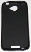 Силиконов гръб ТПУ за HTC One S Z520e Черен