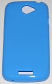 Силиконов гръб ТПУ за HTC One S Z520e Син