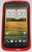 Силиконов гръб ТПУ за HTC One S Z520e Червен