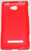 Силиконов гръб ТПУ за HTC 8S Червен