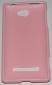 Силиконов гръб ТПУ за HTC 8S Розов