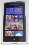 Силиконов гръб ТПУ за HTC 8X Бял