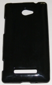 Силиконов гръб ТПУ за HTC 8X Черен