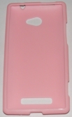 Силиконов гръб ТПУ за HTC 8X Розов