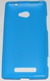 Силиконов гръб ТПУ за HTC 8X Син
