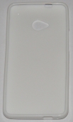 Силиконов гръб ТПУ за HTC One M7 Бял