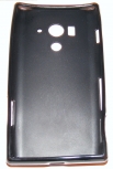 Силиконов гръб ТПУ за Sony Xperia acro S LT26w Черен