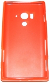Силиконов гръб ТПУ за Sony Xperia acro S LT26w Червен