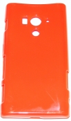 Силиконов гръб ТПУ за Sony Xperia acro S LT26w Червен