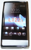 Силиконов гръб ТПУ за Sony Xperia P LT22i Черен