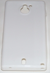 Силиконов гръб ТПУ за Sony Xperia sola ST27i Бял