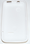 Силиконов гръб ТПУ за Sony Xperia tipo ST21i Бял